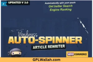 WordPress Auto Spinner is a plugin that claims to help website owners save time by automatically rewriting content to make it unique. The plugin uses an artificial intelligence algorithm to analyze text and generate new versions of it, which are said to be plagiarism-free. While this may seem like a useful tool for bloggers and other content creators, it raises a number of questions about the ethics of using such software, as well as the potential impact on the quality of content.