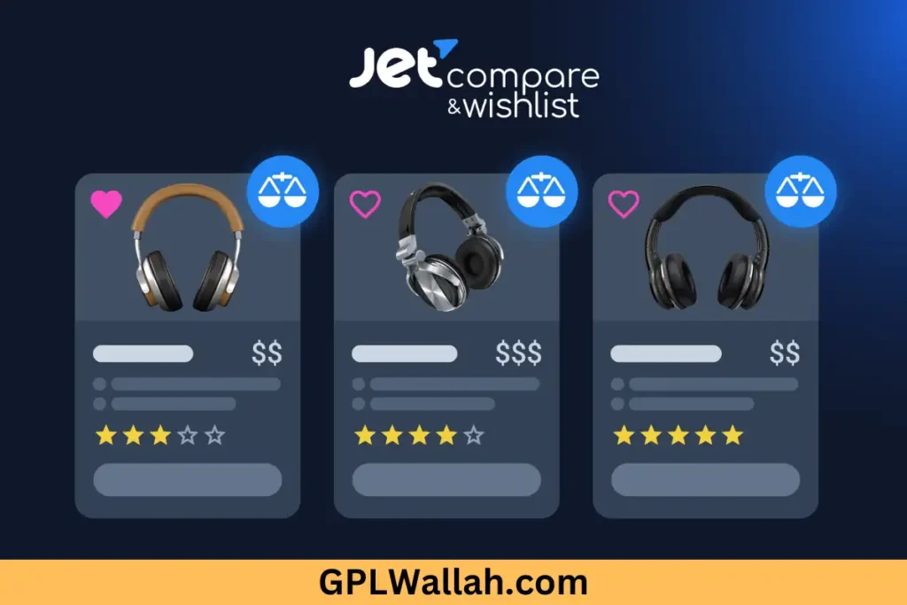 JetCompareWishlist is a feature-rich WordPress plugin designed to simplify the process of managing product comparisons and wishlists on e-commerce websites.