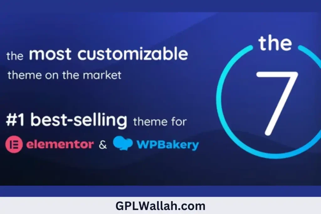 Free download GPL The7 — Website and eCommerce Builder for WordPress