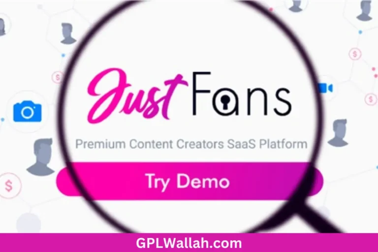 Free Download JustFans - Premium Content Creators SaaS platform System Latest Version