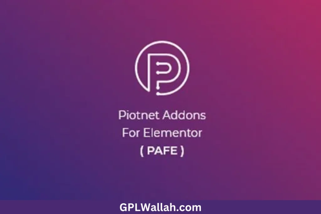 Free Download Piotnet Addons For Elementor Pro